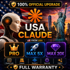 🇺🇸 USA CLAUDE PRO • MAX 5X • MAX 20X | 100% официальный аккаунт из США | WARRANTY