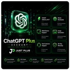 Персональные глобальные аккаунты Chatgpt Plus с полной гарантией 30 дней.