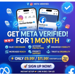 Meta Verified [ Instagram / Facebook ]