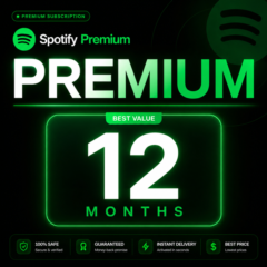 🎧 Spotify Premium Top-Up | 12 месяцев индивидуально - стандартно| Глобальный
