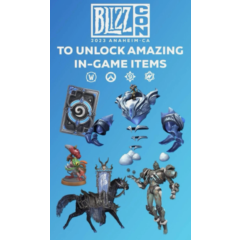 World of Warcraft ключ активации наград Blizzcon 2023