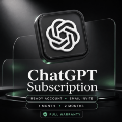 ChatGPT Subscription | Готовый аккаунт или инвайт | 1–2 месяца | Гарантия
