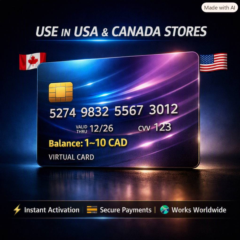 🇨🇦 Виртуальная предоплаченная карта | Mastercard® eReward 💳| 1–10 CAD|Canada/USA ✅