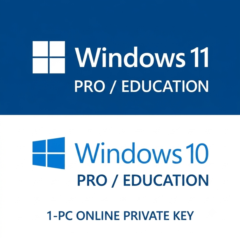 Windows 10 / 11 Pro — Личный Онлайн-Ключ для 1 ПК