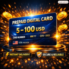 🇺🇸💳 Visa® eReward Virtual Prepaid Card 💥 | Баланс 2–1000 USD | Регион США ✅