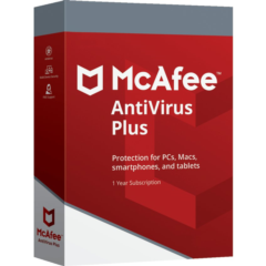 McAfee Plus | 10 ПК | 1 год | Ссылка для скачивания | Только для Windows