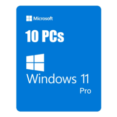 Windows 10 / 11 Professional (на 10 ПК) — ключ MAK Volume (глобальный)