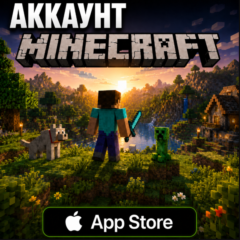 Minecraft iOS iPhone iPad AppStore Аккаунт  (Автовыдача 24/7)