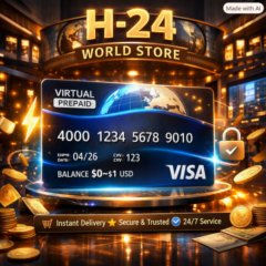 💳 Виртуальная карта Visa® | ✨ Баланс $0–$1 | ⚡ Быстрая доставка✅