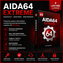 AIDA64 Extreme для Windows | Lifetime License | Цифровой ключ