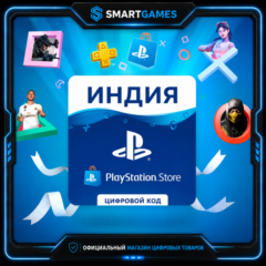 🔵 ABTO 24/7 PlayStation PSN Подарочная карта · INR Индия  1000 INR