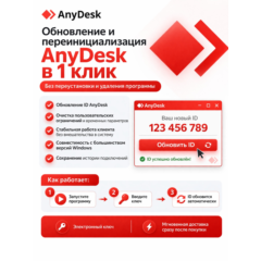 Программа для сброса ID и ограничений AnyDesk