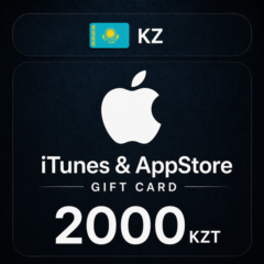 🍎 Подарочная карта Apple iTunes (KZ) 2 000 KZT