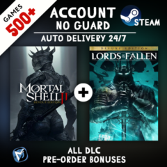 Mortal Shell II: Devout Edition + Lords of the Fallen + 500 ИГР STEAM АККАУНТ
