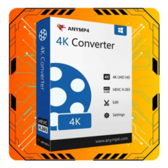 AnyMP4 4K Converter Код регистрации на 1 год