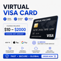 💳 Глобальная предоплаченная карта | $10–$2500 ⚡ Мгновенная доставка и пополнение 🌍