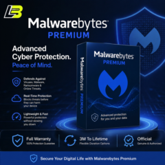 Ключ активации Malwarebytes Premium на всю жизнь (1 ПК) | Последняя версия