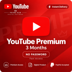 YouTube Premium 3 месяца | Без пароля | Быстро | Без региональных ограничений