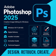 Adobe Photoshop 2025 Professional | Бессрочная лицензия | PC | Мгновенная доставка