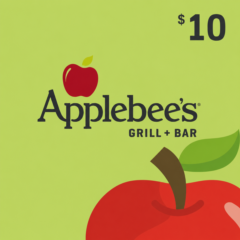 10 USD - Applebee&acute;s 🍎 - США