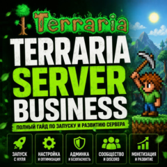 Terraria Server Business: полный запуск сервера с нуля - By DzheiGuide