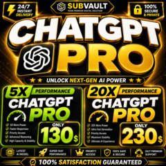 [24/7 АВТО] CHATGPT PRO 5X / 20X | ПОЛНАЯ ГАРАНТИЯ | 1 МЕСЯЦ | АКТИВАЦИЯ / ПРОДЛЕНИЕ