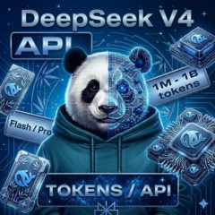 API | DEEPSEEK V4 • PRO • FLASH VISION EXP • FLASH | АВТО ДОСТАВКА | 1M-1B