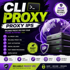 CLI Proxy (IPs) – Прокси IP | Быстрая доставка и простая активация | CLIProxy (IPs)