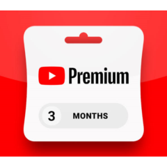 YouTube Premium 3 Месяца | Индивидуальный | 100% Гарантия | Быстро и Безопасно