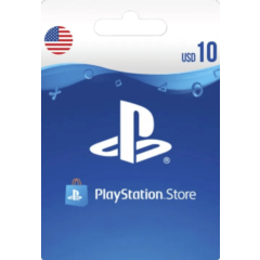 Карта PlayStation(PSN) 10 USD регион США