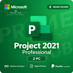 Project 2021 Pro | 2 ПК | Retail Online | Бессрочно | Мгновенно