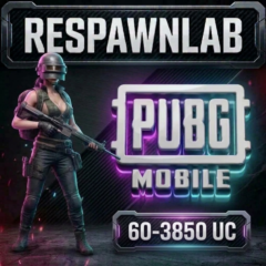 24/7 PUBG MOBILE 60 - 3850 UC КОД ПОПОЛНЕНИЯ