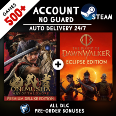 Onimusha: Way of the Sword + The Blood of Dawnwalker + 500 ИГР STEAM АККАУНТ