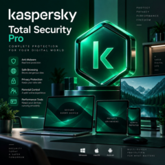 Kaspersky Total Security Pro Ключ - 1 Год - Global