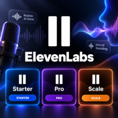 ElevenLabs Starter / Creator / Pro / Scale 1-12M | ПОЛНАЯ ГАРАНТИЯ