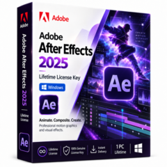 Adobe After Effects 2025  Бессрочная лицензия | Windows PC