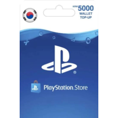 Подарочные карты PlayStation Network (PSN) для Кореи, номинал  💳