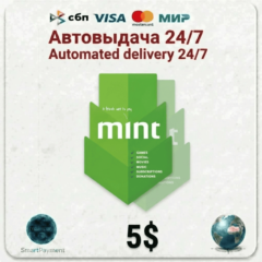 Код оплаты Mint Prepaid Card (Global) 5 USD