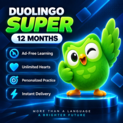 ⚡24/7 | АВТО | Duolingo Super на 12 месяцев | Без входа в систему | ГАРАНТИЯ