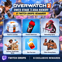 OVERWATCH 2 | TWITCH DROPS | 6 НАГРАД | OWCS ASIA | МГНОВЕННАЯ ДОСТАВКА
