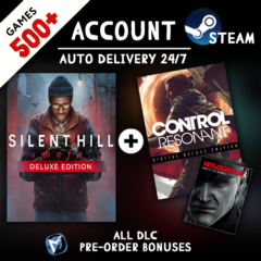 SILENT HILL: Townfall - Deluxe Edition + METAL GEAR SOLID 4 + 500 ИГР STEAM АККАУНТ