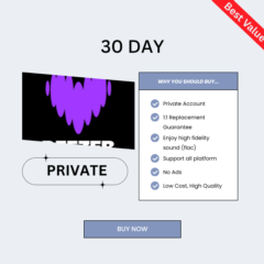 Deezer Premium (весь мир) | С гарантией | Индивидуальный аккаунт | Полный доступ | 30