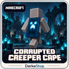 Minecraft DUNGEONS II Corrupted Creeper Cape | Твич Дропс | Java/Bedrock