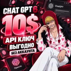🚀 Личный API ключ Chat GPT🚀АВТОВЫДАЧА🚀 10$