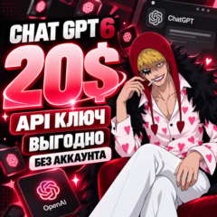 🚀 Личный API ключ Chat GPT🚀АВТОВЫДАЧА🚀 20$
