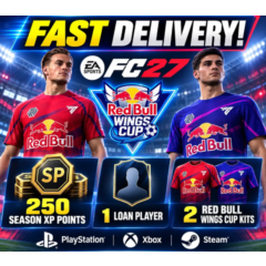 КОД EA SPORTS FC 27 RED BULL WINGS CUP | SP 250 + АРЕНДНЫЙ ИГРОК