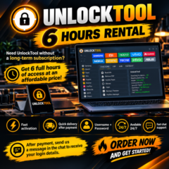 UNLOCKTOOL — АРЕНДА НА 6 ЧАСОВ