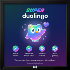 Duolingo Super 12 Месяцев ⚡ Мгновенная Активация [Ссылка]