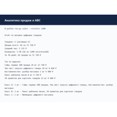 Digital Product Business Toolkit — витрина, автодоставка, воронка, аналитика