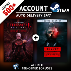 Clive Barker&acute;s Hellraiser: Revival Deluxe Edition + Silver Pines + 500 ИГР STEAM